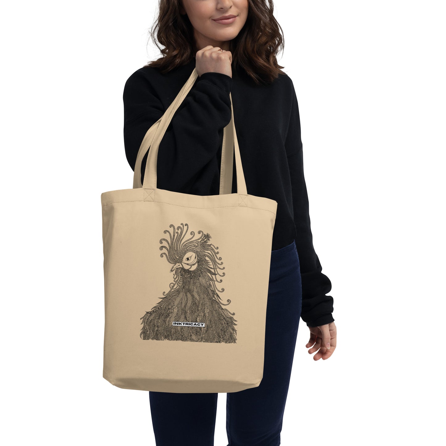 Rooster Organic Cotton Tote Bag